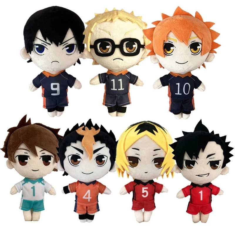 20cm Anime Plush Doll Toy Hinata Shyouyou Kageyama Tobio Tsukishima Kei Oikawa Tooru Nishinoya Yuu Cute Soft Stuffed Pillow