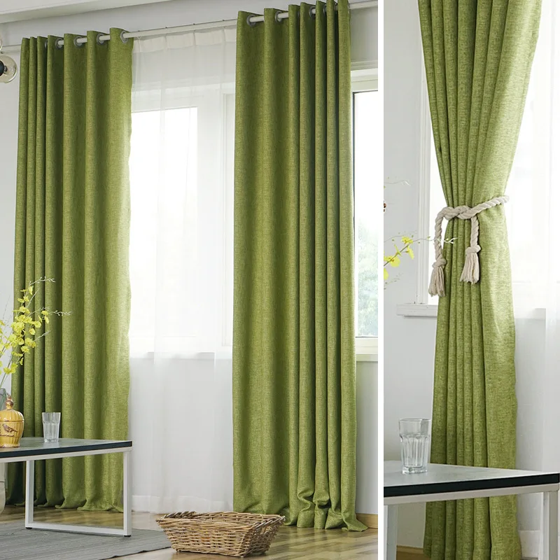 310cm Height Custom Made 85% Blackout Curtains For Living Room Custom Solid Color Thick Modern Curtain Bedroom Fabric Cortinas