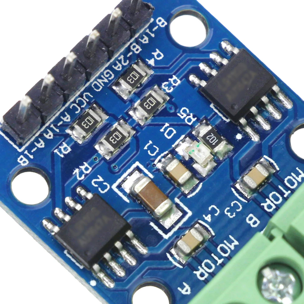 L9110 H-Bridge Stepper Motor Dual DC Motor Driver Controller Board L9110