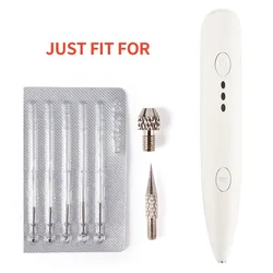 Mini Laser Plasma Pen Needles Thick Dedicated Needle Kit For Wart Tag Tattoo Remover Replacement Moles Removal Pen Accessories