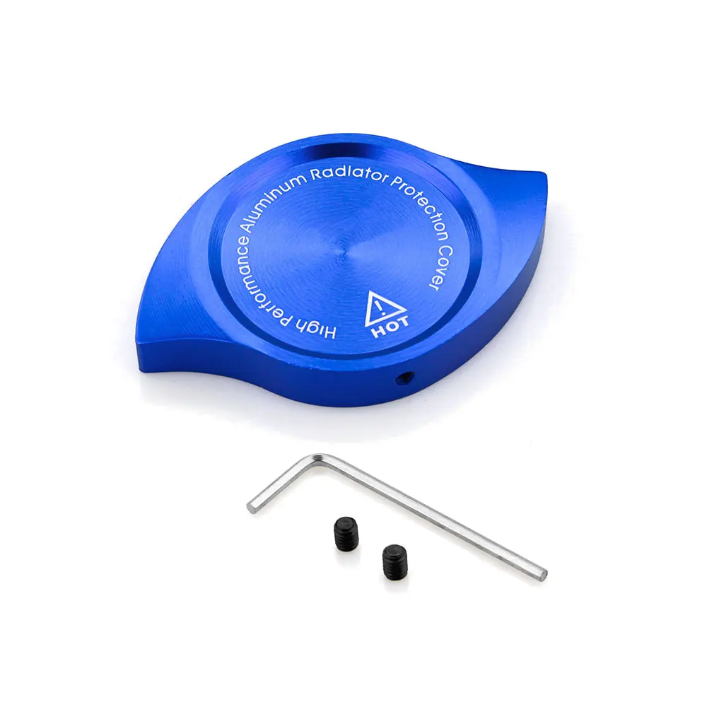 MUGE-Aluminum Radiator Protection Radiator Cap Cover for for HONDA Accord Black Red Blue Gold Silver Purple Cap Cover CAP007