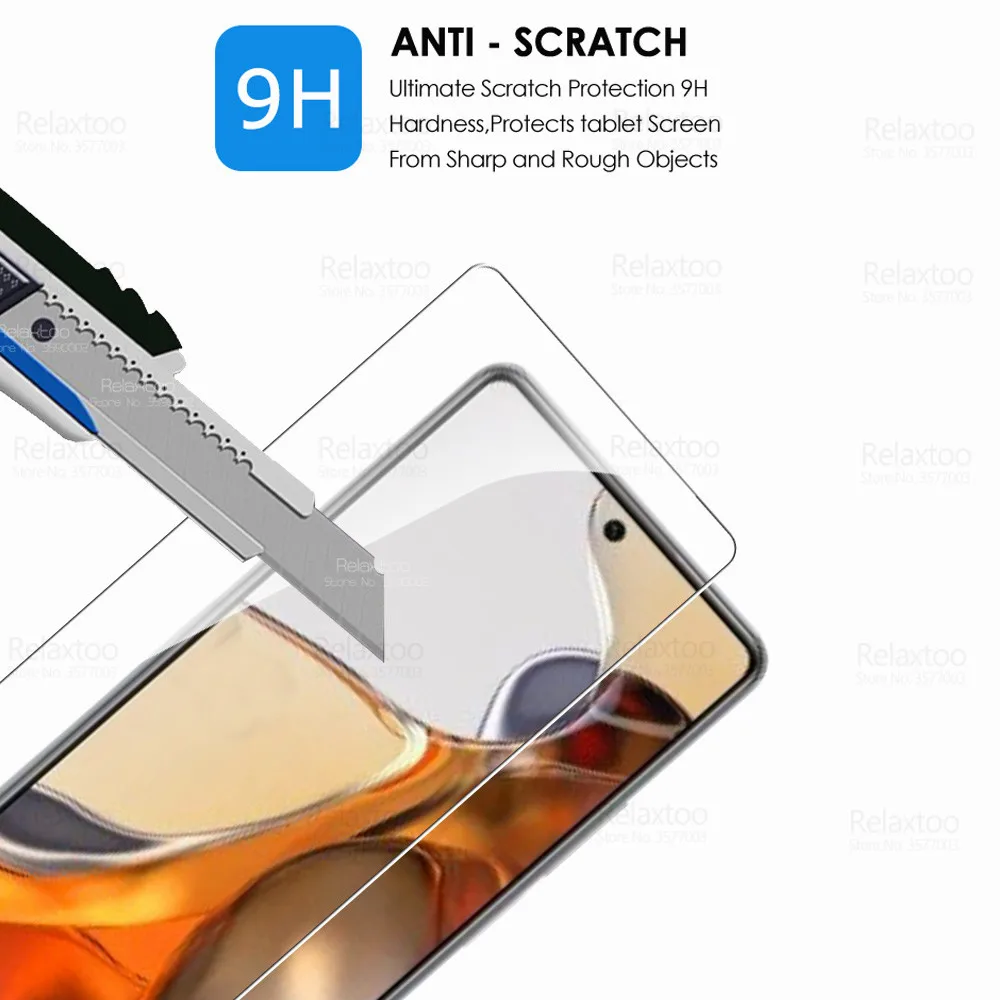 Xiaomi 11T Pro Glas 3Pcs Gehärtetes Schutz Glas Für Xiaomi Mi 11T 11 T T11 MI11T 11TPro 5G Screen Protector Abdeckung Rüstung Film