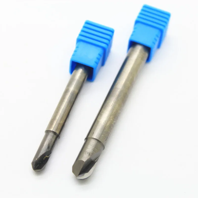 End Milling Cutter Diamond ball Nose Tungsten carbide Shank One cnc Flute Router Bits Tools for carbon silicon fiber Aluminum