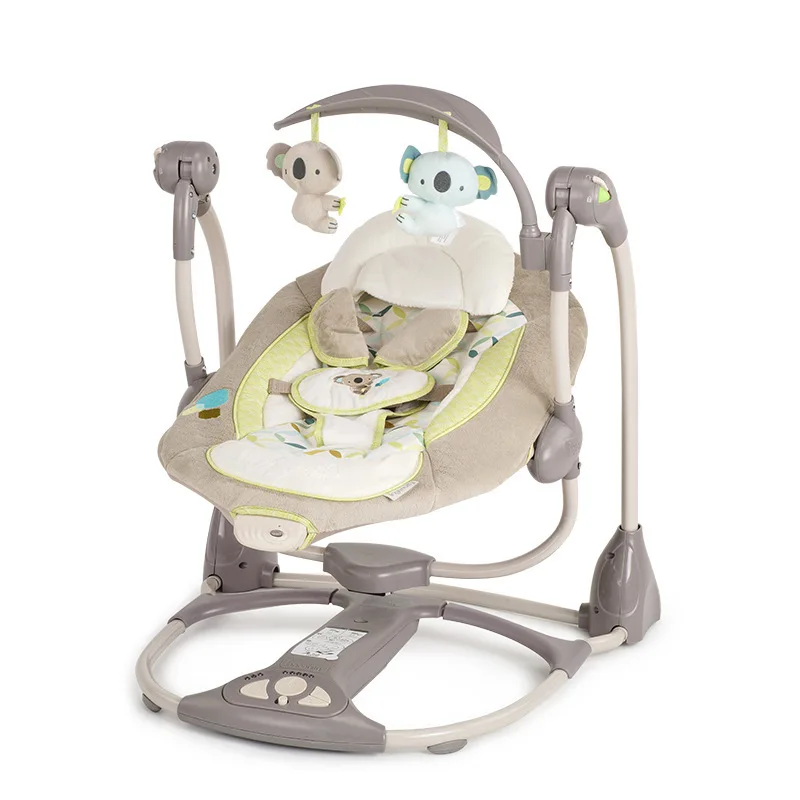Baby Rocking Chair Multi-function Music Electric Swing Chair Infant Comfort Newborn Folding Rocker Baby Bouncer with Gifts
