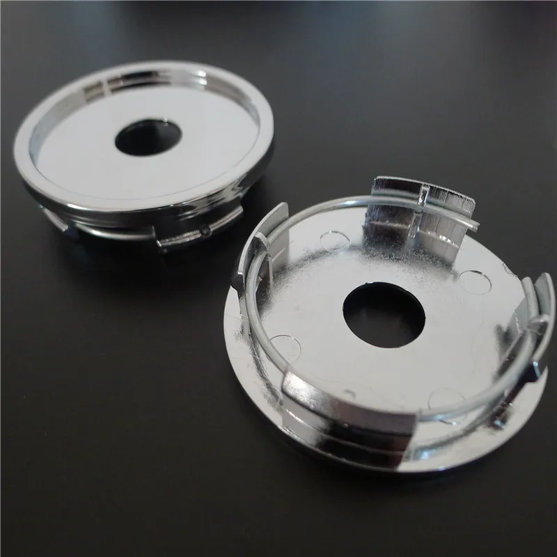 4pcs 58mm Wheel Center Caps Hub 52mm Auto Rims Cover Hubcaps No Logo Car Styling Accessories