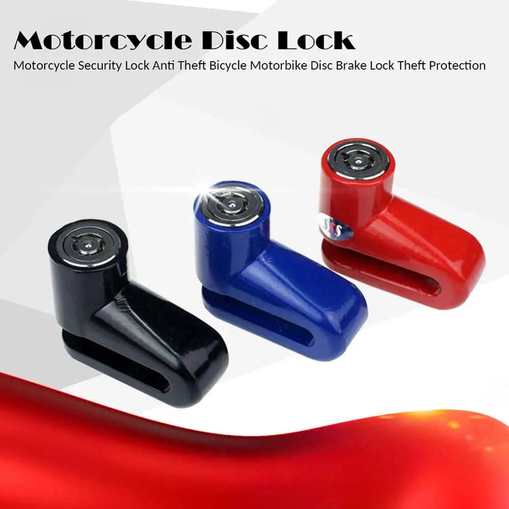 Motorcycle Lock Security Anti Theft Bicycle Motorbike Motorcycle Disc Brake Lock Theft Protection For Scooter Safety