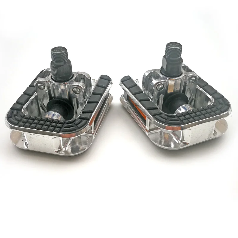 

Bike Folding Pedal Aluminum Alloy Bicycle Folding Foot Pedal with Reflector NWL-304