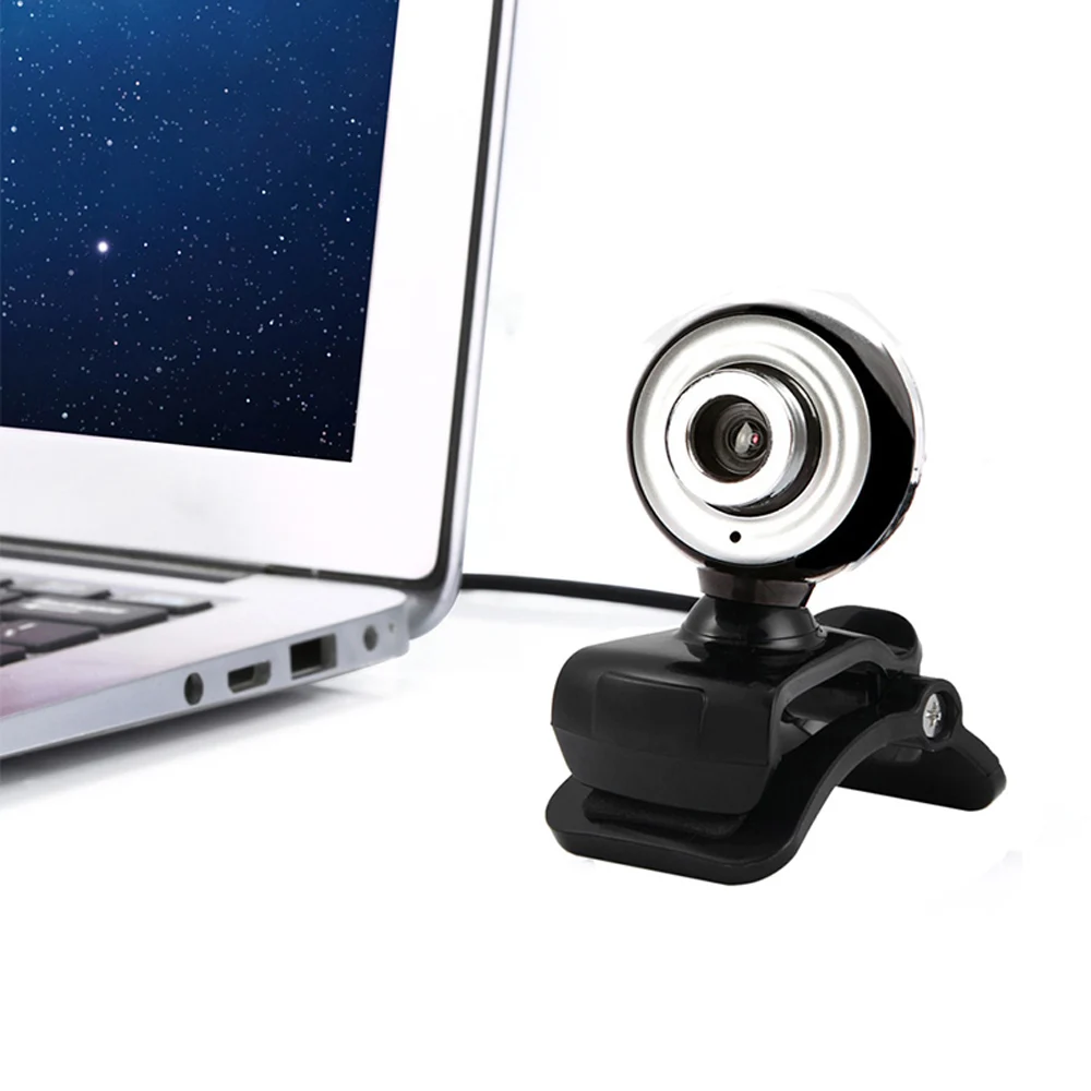 Webcam USB 2.0 HD Web Camera 360 Degree 16M Megapixel Webcam with Microphone for Laptop Desktop Mini Webcam Camera High Quality