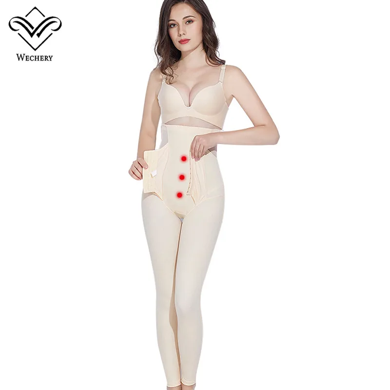 Wechery allenatore vita lunga Shaper intimo donna Sexy Butt Lifter Control mutandine vita alta pancia piatta gambe modellanti Shapewear