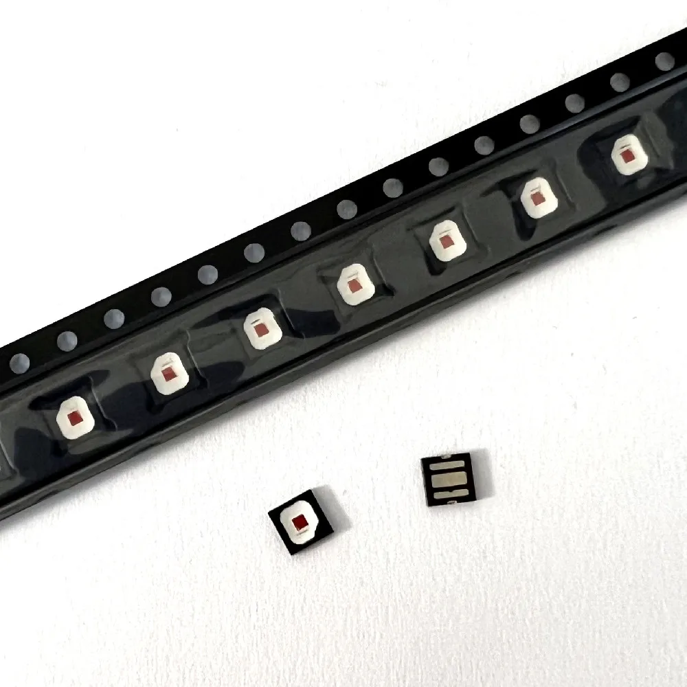 10PCS LYH9PP 3737 YELLOW SMD LED BLACK FLAT 350mA 2.2v 52-61lm 592-595nm LY H9PP-HZKX-46-1