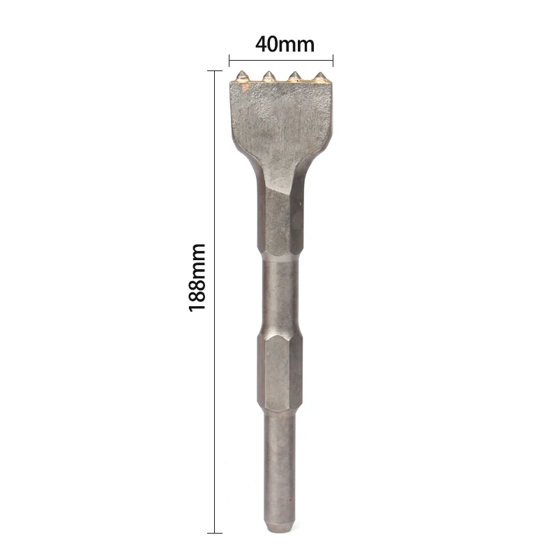 3 Kinds Of Shank Electric Pick Power Tool Electric Hammer YG8C Alloy Chisel Drill Bits for Chiseling Concrete Wall Crank Impact
