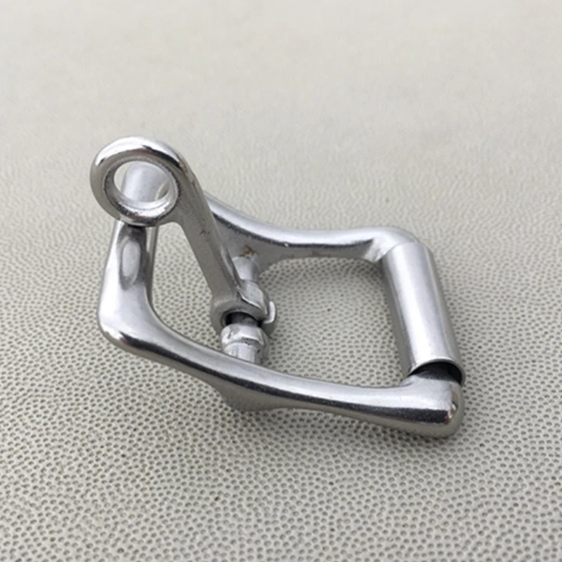 10pcs Stainless Steel Buckle Leather Bag Metal Pin Buckle Center Bar Lock Garment Accessory 25mm 20mm