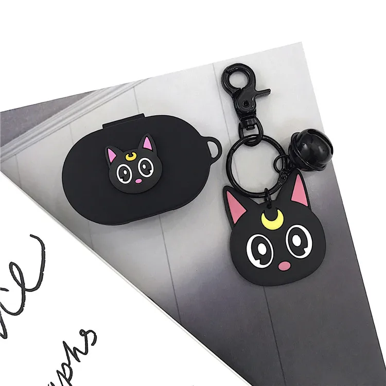 جراب قطة كرتونية لسماعات Xiaomi Redmi AirDots ، جراب TPU ناعم لسماعات Bluetooth اللاسلكية ، مجموعة جديدة