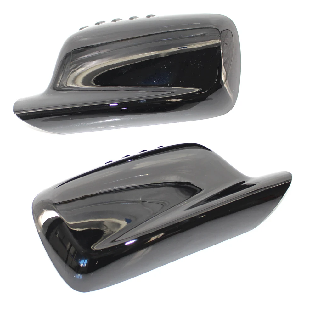 2x Car Door Rearview Mirror Side Mirros Cover For BMW 7 Series E65 E66 E67 2001-2008 & 3Serie E46 2000-2006 Left & Right