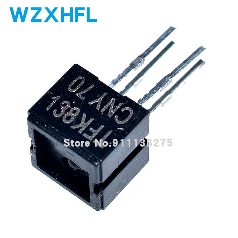 Sensor óptico reflectante CNY70 con salida de Transistor DIP-4, 10 unidades