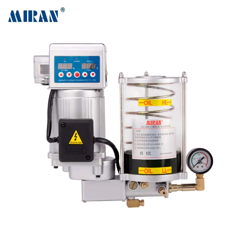 MIRAN Self-control Butter Lubrication Pump MGH-1232 1L/2L/3L Grease Automatic Lubricating Pump Oil Feeder