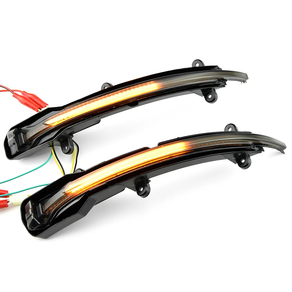 For Audi Q5 SQ5 8R 2010 2014 2015 2016 2017 Q7 4L SQ7 LED Dynamic Turn Signal Blinker Sequential Side Mirror Indicator Light