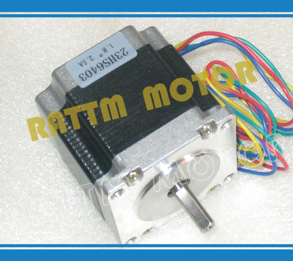 23HS6403 NEMA23 165Oz-in CNC stepper motor stepping motor/2.5A For 3D printer / CNC Router Milling Engraving Machine