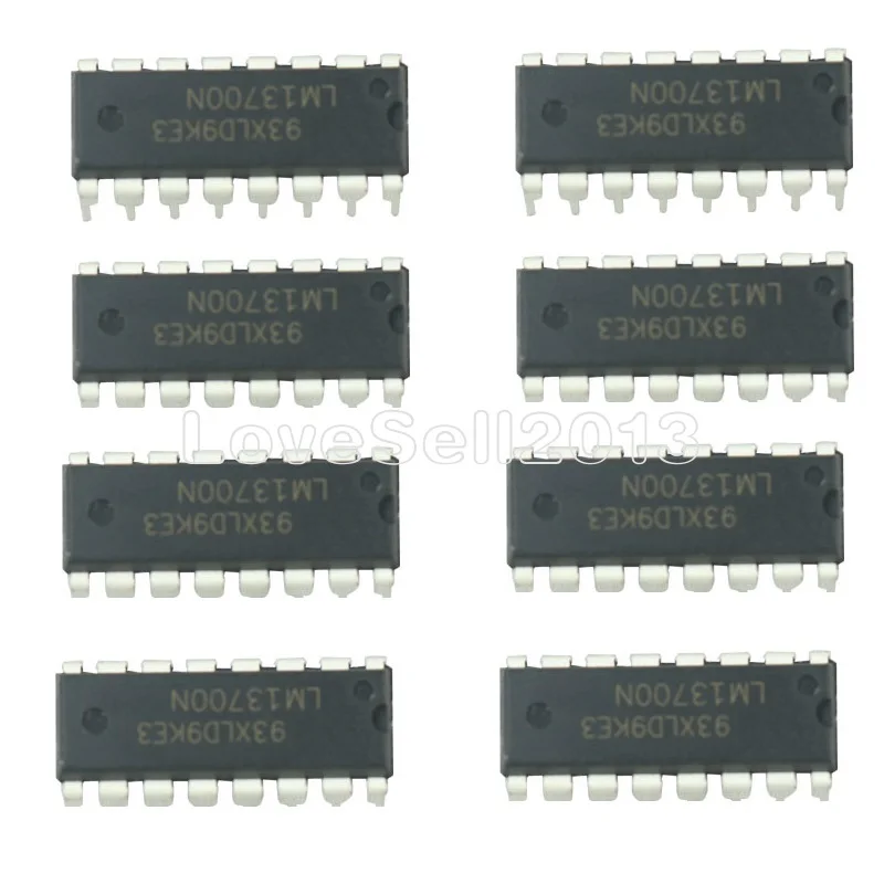 2PCS NEW  LM13700 LM13700N INTEGRATED CIRCUIT LM13700N New