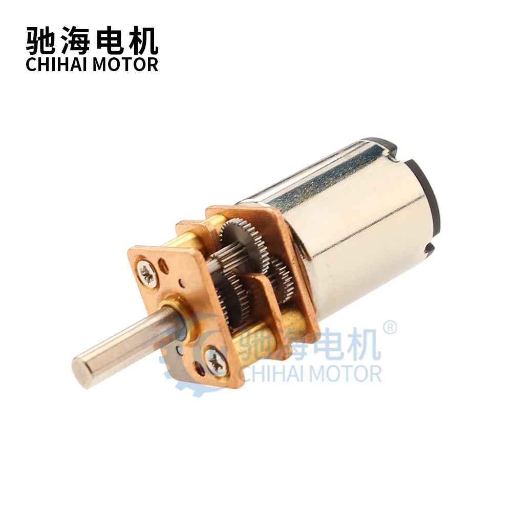 ChiHai CHF-GM12-1215R DC Motor 12V 1050rpm Mute Torsion Large Hollow Cup Reduction Gear Motor Coreless Motor