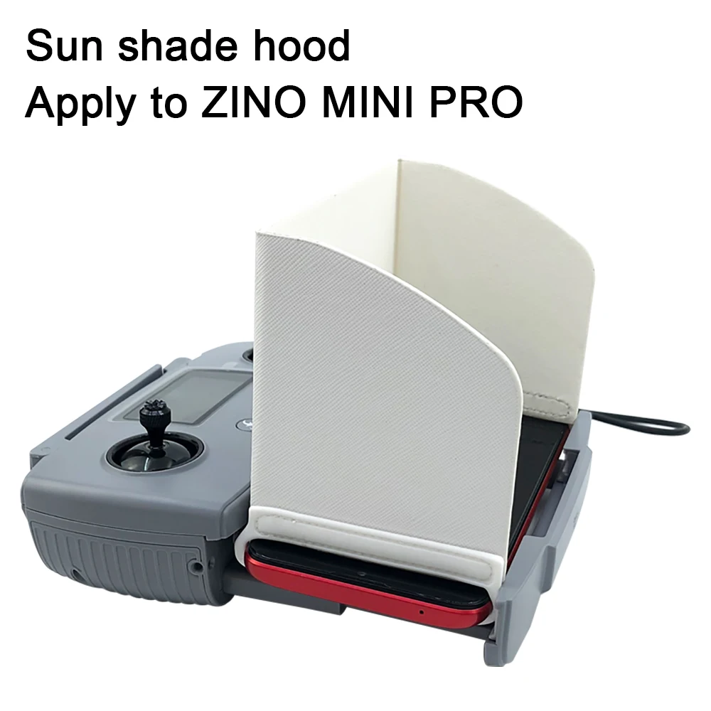 HUBSAN ZINO MINI PRO Drone phone tablet support frame Remote control hood anti-glare accessories