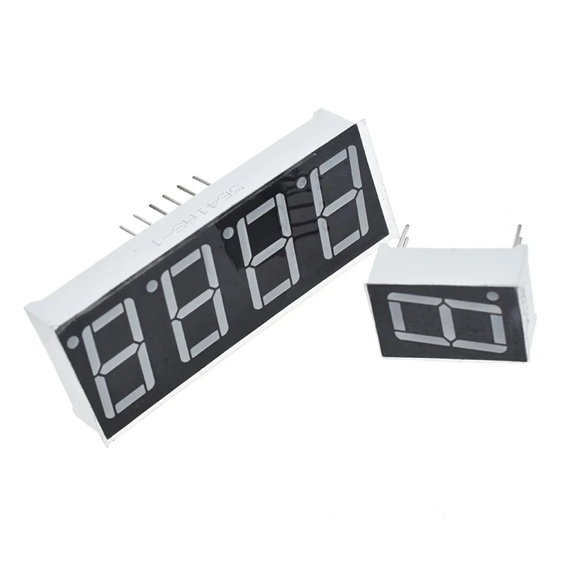 0.56inch LED display 7 Segment 1 Bit/2 Bit/3 Bit/4 Bit Digit Tube Red Common Cathode / Anode Digital 0.56 inch led 7segment