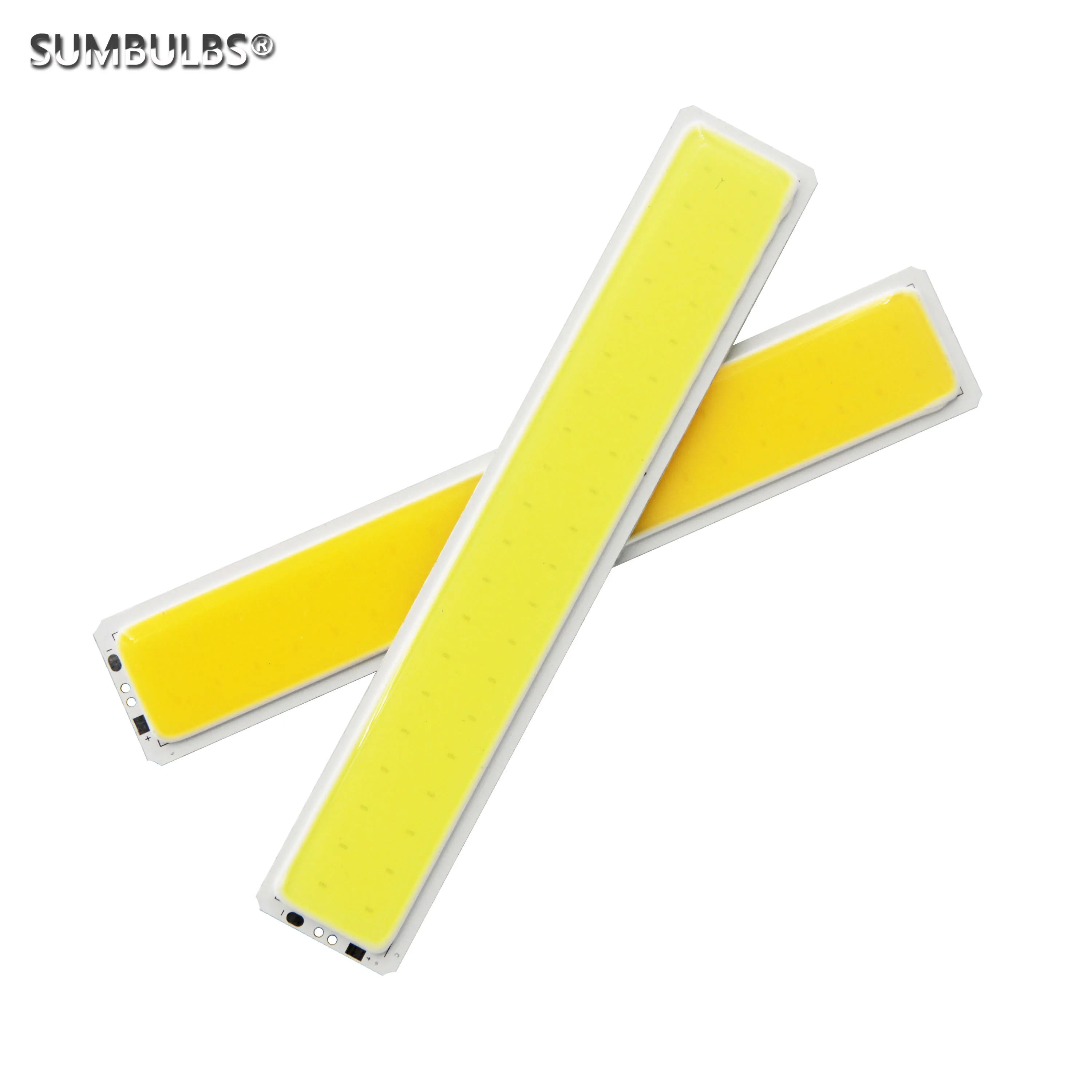 [Sumbulbs] fabryka 150x26MM 8W pasek COB LED żarówka DC 12V drążek LED źródło 800 lm ciepły zimny biały DIY lampa wewnętrzna dla diy żarówka