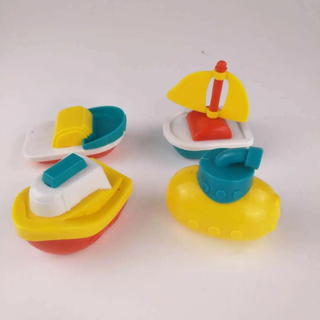 Bath Toys For Kids Cognitive Floating Boat Speedboat Sailboat Submarine Baby Bathing Time Toddler Children Gift Beach Pool Float