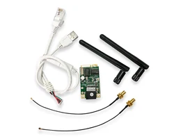 VONETS Módulo WiFi 2,4G, Router inalámbrico, repetidor de puente, punto de acceso WiFi a puerto Ethernet, VM300-H de antena RJ45 de ingeniería