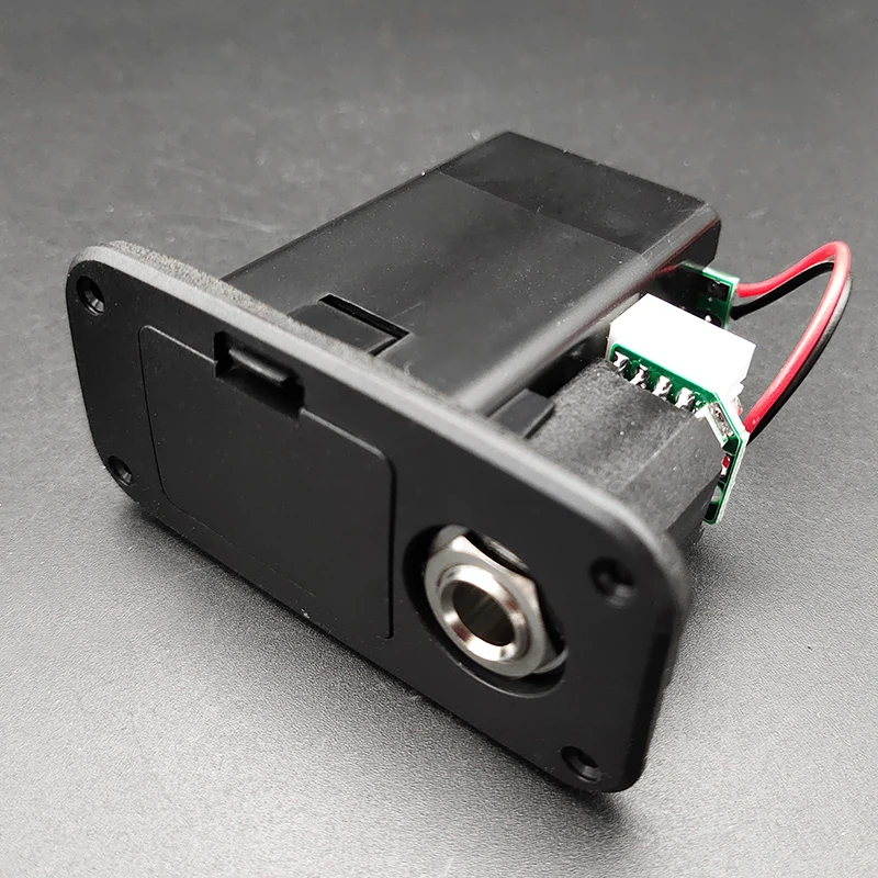 Cherub GS-3 الصوتية غوتيار Preamp 4 الفرقة EQ التعادل الغيتار بيزو لاقط مكبر للصوت مع موالف وظيفة المرحلة شاشة الكريستال السائل #5