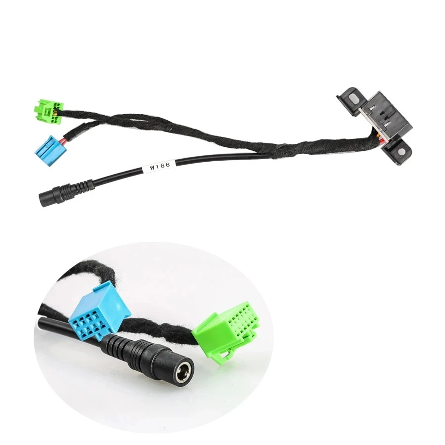 Xhorse EIS ELV Test Cables (5 In 1) for Mercedes Works Together with VVDI MB BGA TOOL EIS ELV Test Detection key cables