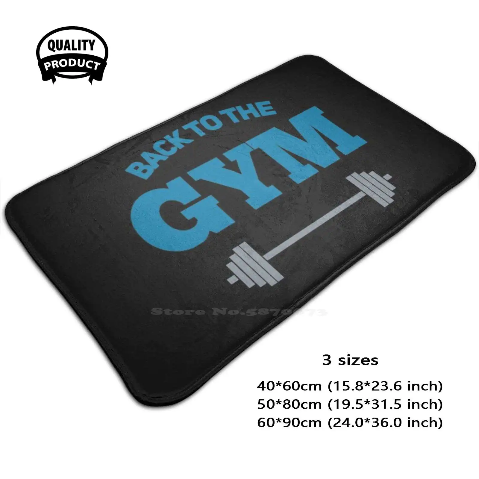 Gym Life Soft Cushion Home Carpet Door Mat Car Rug Gym Life Gym For Life Lifetime Gym Is Life Weights Mr Olympia Workout