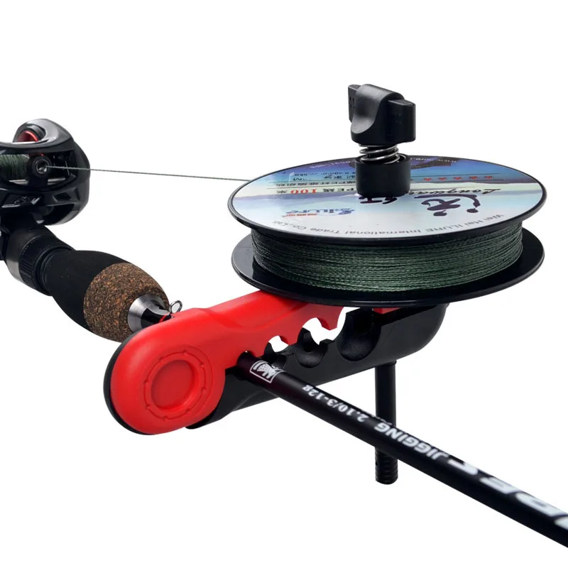 Adjustable Fishing Line Spooler Portable Universal Fishing Rod Spool Reel Winder Board Spool Line Wrapper