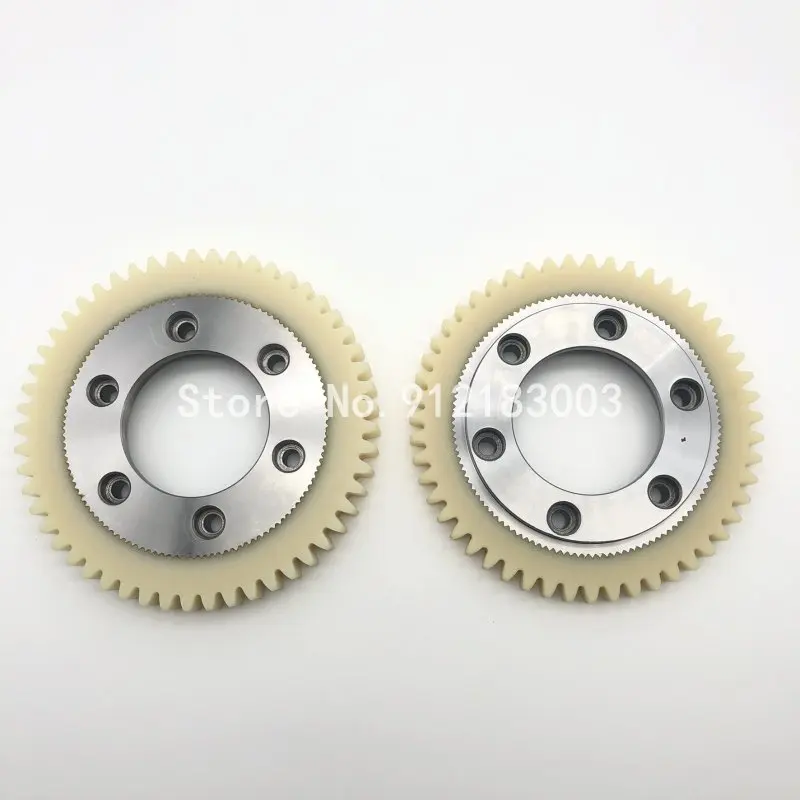 أفضل جودة KBA Rapida 105 آلة الطباعة والعتاد 53 الأسنان و 51 الأسنان SYQYI محرك الأسطوانة المياه والعتاد