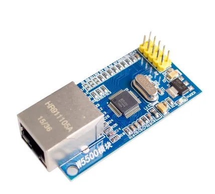 

1pcs W5500 Ethernet Network Modules For Arduino TCP/IP 51/STM32 SPI Interface 3.3V 5V I/O MCU