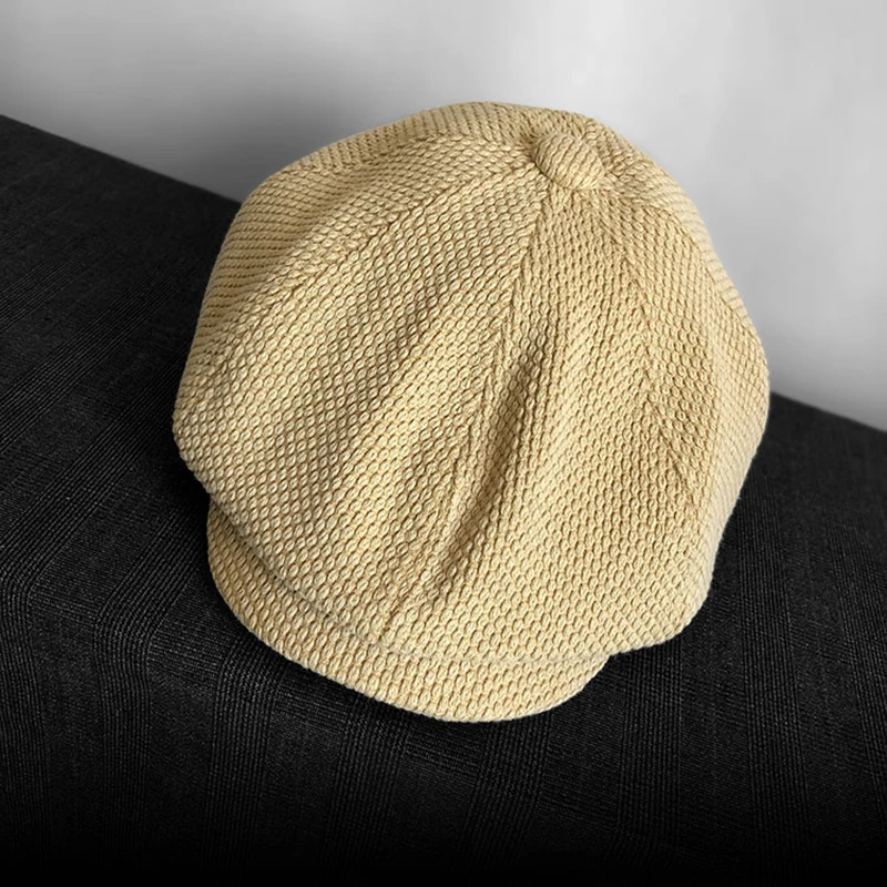 2020 Fashion Men's Newsboy Hat Female Small Head Circumference British Beret Retro Casual Newsboy Hat Wild Art Hat BLM232