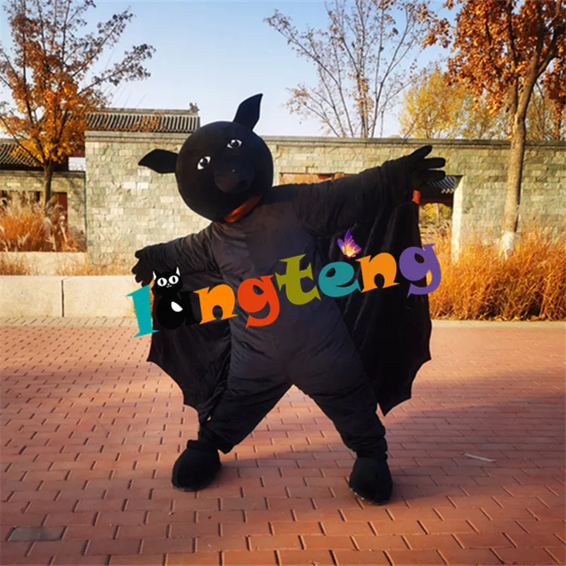 

1115 Bat Mascot Costumes Custom Made Cartoon Cosplay Fursuit Fancy Dress