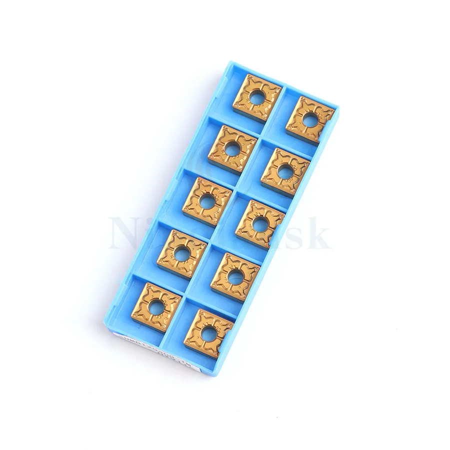 10 pz SNMG120404-TM LF9018 SNMG120408-TM LF9018 utensile per tornitura esterna di alta qualità inserto in metallo duro utensile per tornio CNC per parti in acciaio