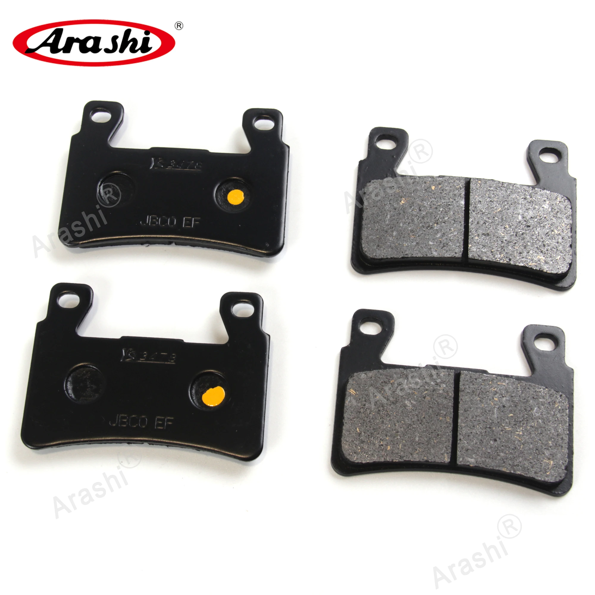 Arashi Front Rear Brake Pads For HONDA CBR600F Sport 2001 2002 Motorcycle Discs Pad CBR600F CBR 600 F 2003 2004 2005 2006