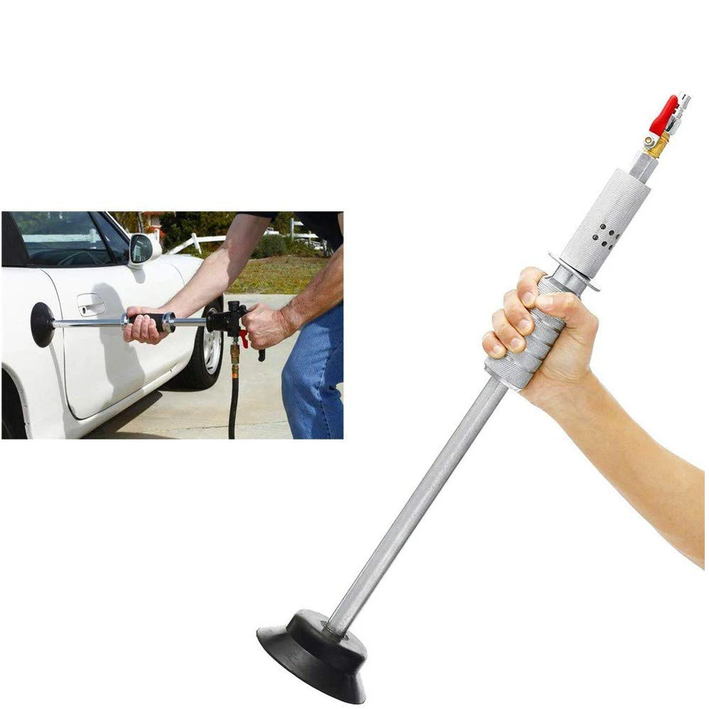 2024 New Car Paint Hammer Air Suction Dent Puller Pneumatic Auto Body With Slide Remove Repair Automotive High Efficiency Tools