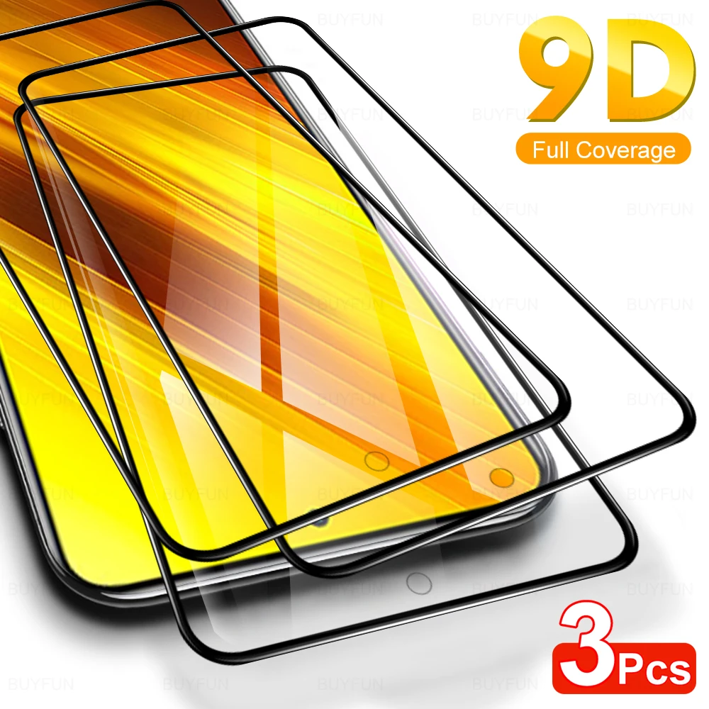 Стеклянная защитная пленка для экрана Xiaomi Mi Poco X3NFC X3 Pro GT M3 M3Pro F3 NFC Pocophone F1 6,67 дюйма HD закаленная пленка M2007J20C G T