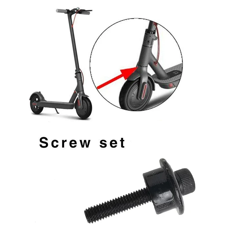 Front Fork Fixing Retaining Screw Set For Xiaomi M365 1S Pro and Max G30 Electric Scooter  Fixing Hinge Bolt Screw Accessories