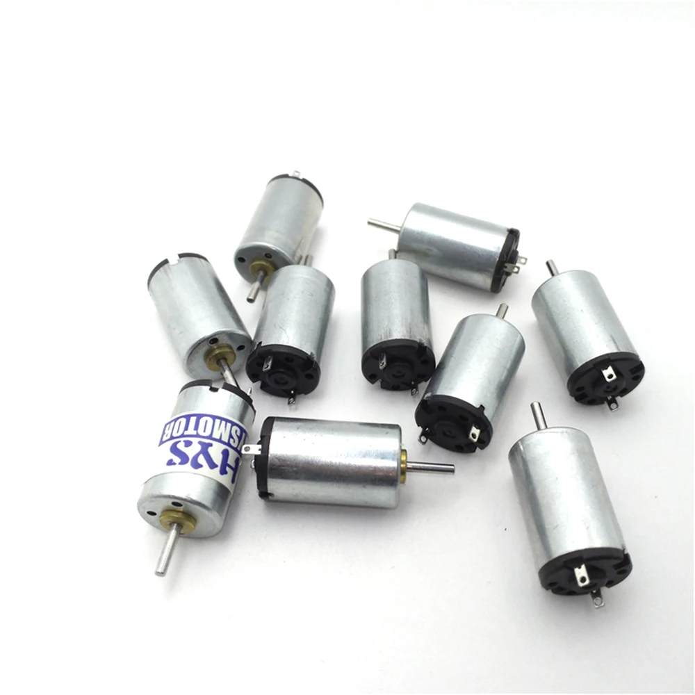 

14pcs 1220 DC Micro Motor 1.5V-3V 9500rpm High Speed PWM Reversed DC3V Motors Electric DIY Fan Toy Cars Smart Model Engine