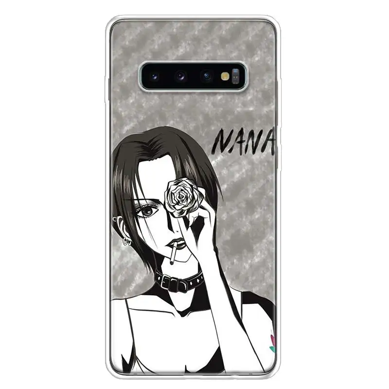 Anime Nana Osaki Phone Case For Samsung Galaxy S24 S23 S22 S21 Ultra S10 Plus S20 FE S10E S9 S8 + Soft Cover Coque Funda