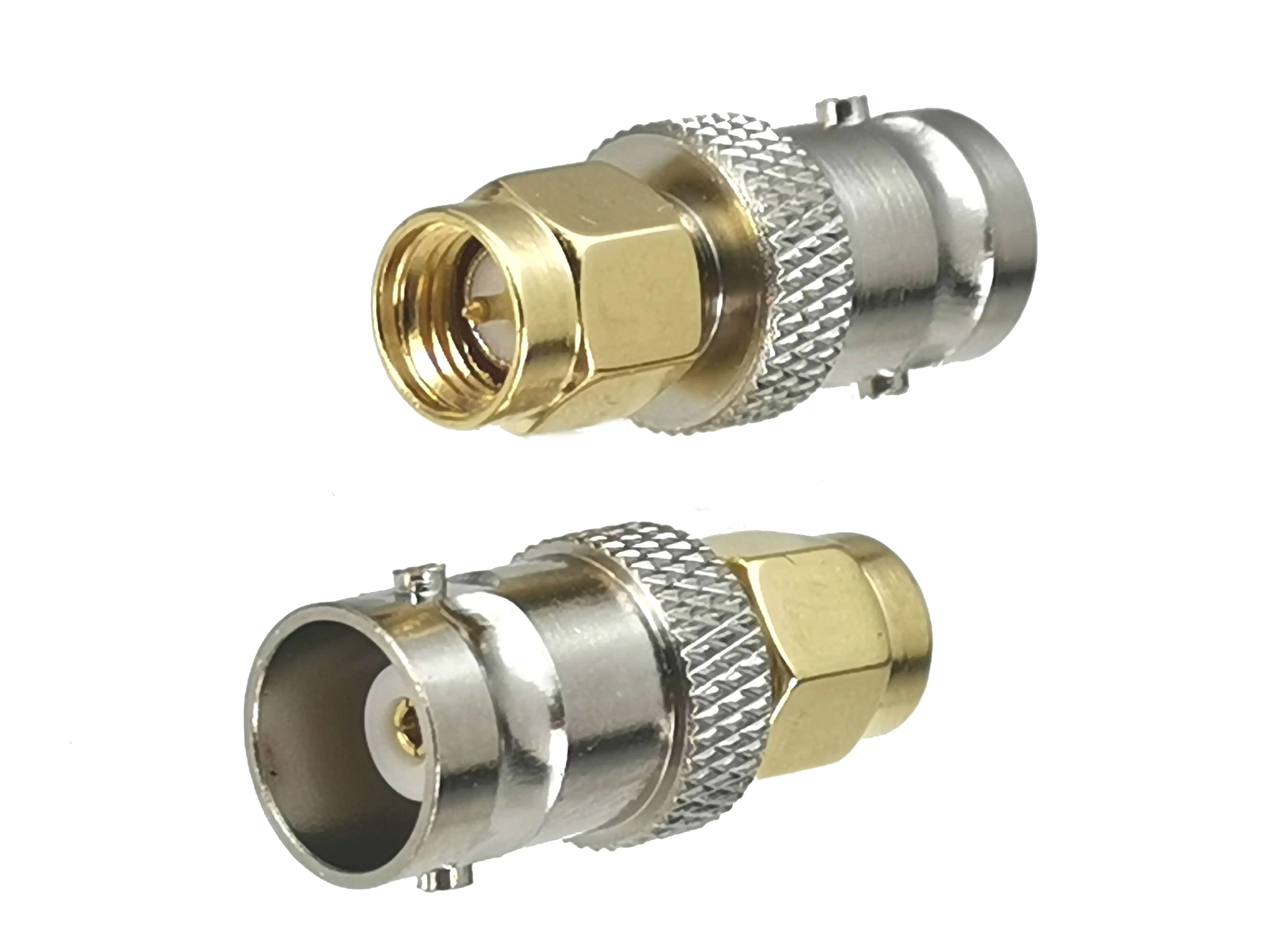 1 stuk Adapter Connector SMA naar UHF PL259 SO239 / N / BNC / SMA Stekker & Aansluiting RF Coaxiaal Messing Recht Nieuw FJP-830