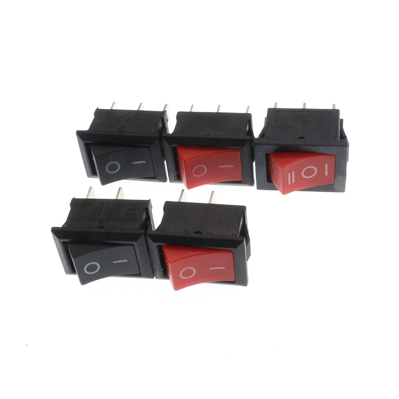 10 teile/los KCD1 2 Pin 250V 3A 21*15 Snap Rocker Schalter Auf Off Interruptor Reed Interupteur Schakelaar