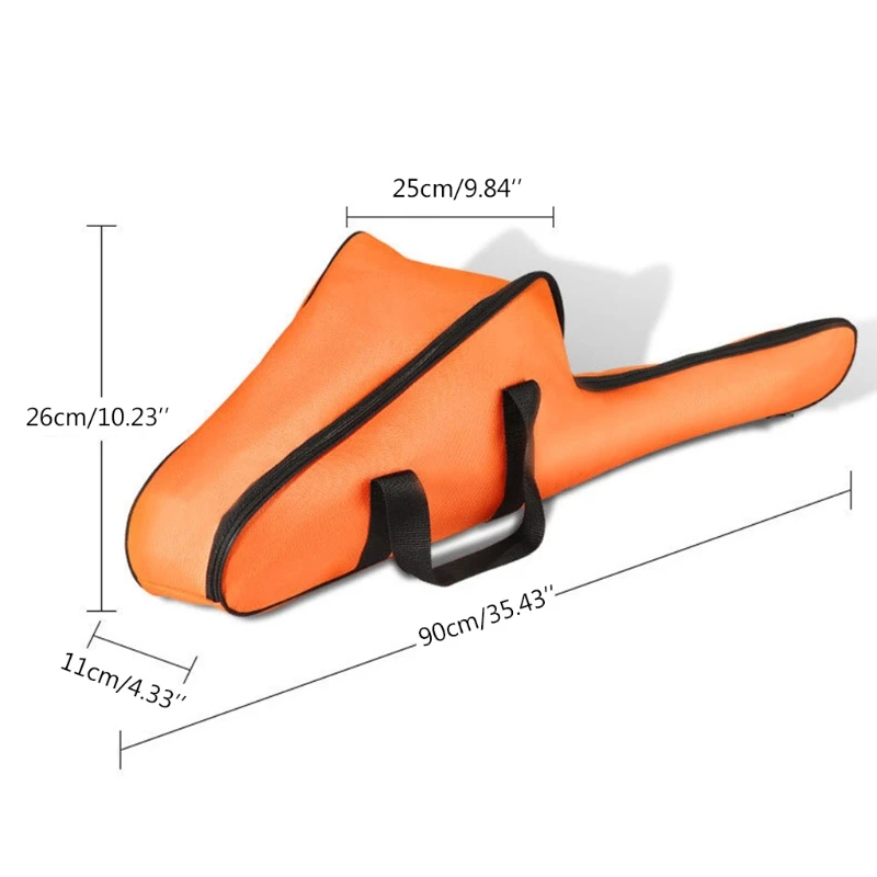 18 Inch Chainsaw Carry Case Bar Portable Chainsaw Carry Bag Polyester Carrying Holdall Full Protection Storage Wood Tool image 6