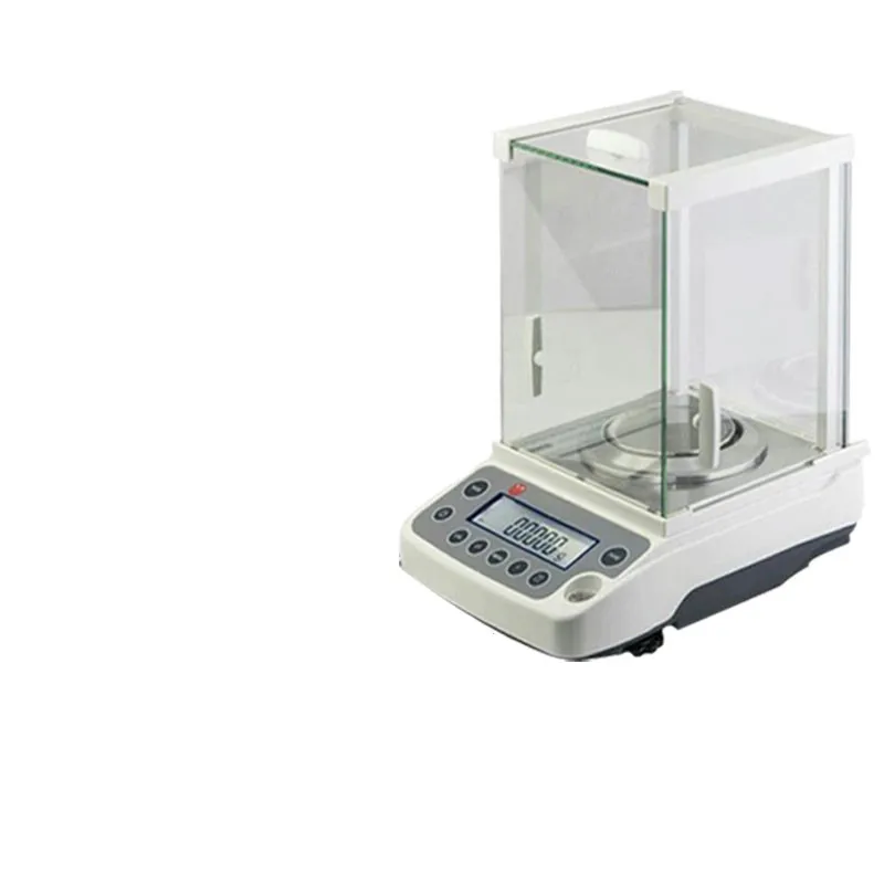 220g*0.0001g High Accuracy Lab Analytical Balance Temperature compensation Balance Scale USB 220V