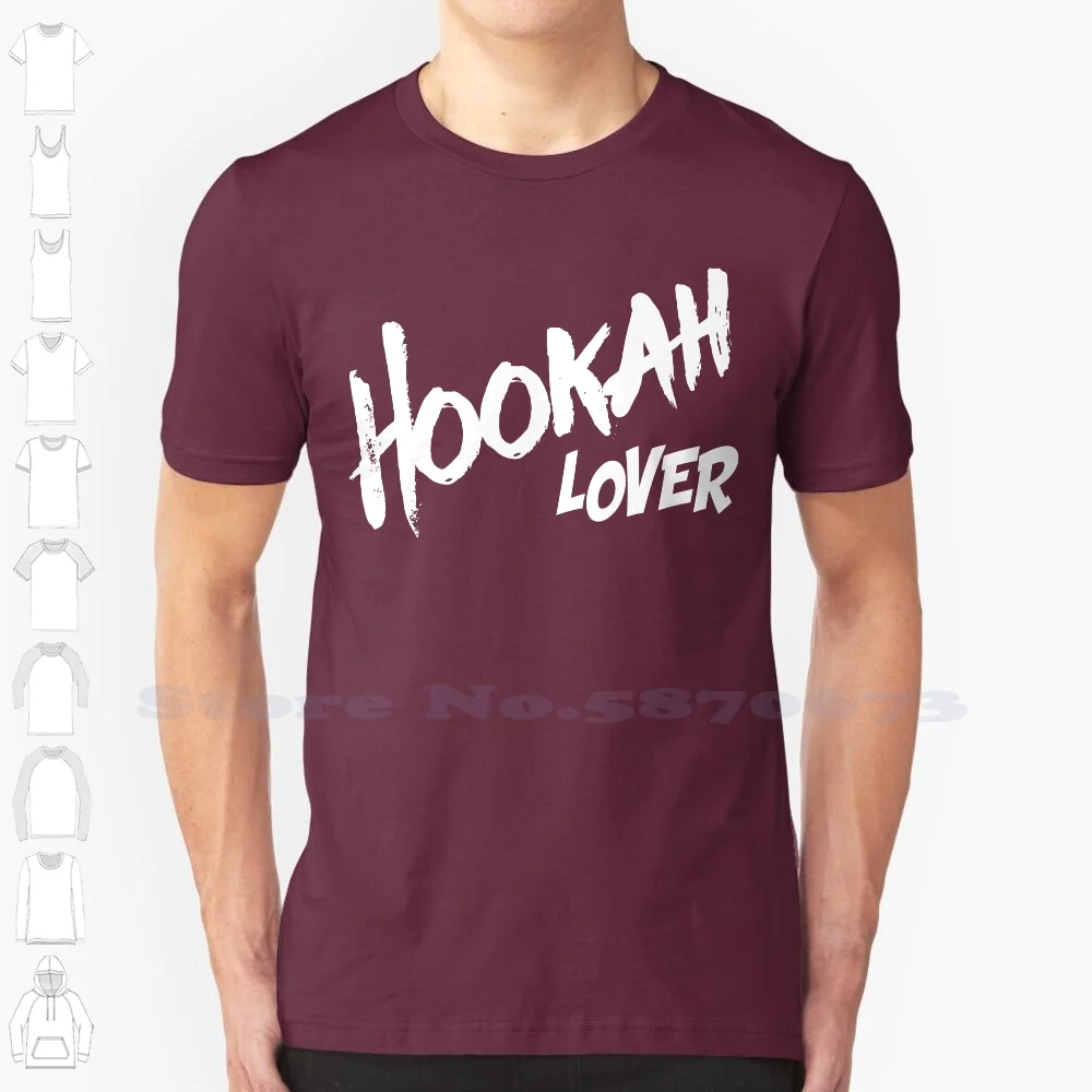 Hookah Lover Tshirt Shisha Hose Pipe High Stoned 100% Cotton Short Sleeve O-Neck Tops Tee Shirts