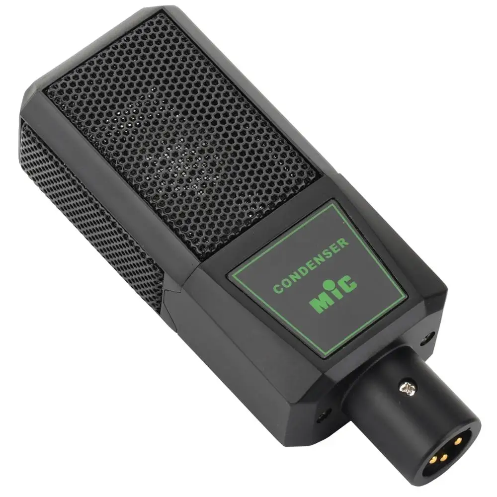 Compléter le CM-12 EBOSS 48V Phantom Power Broadcasting Sing Studio Static Chorus Reviews Vocal Metal Professional Condenser Microphone